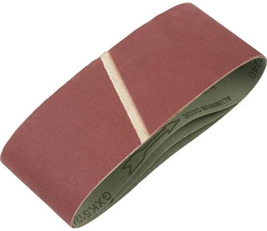 LUX Brusný pás Classic K240, 3 ks, 75 x 457 mm