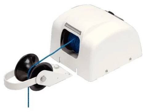 Elektrický kotevní vrátek 45 white - vhodný do slané vody 12V - Boat007.cz