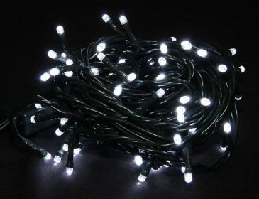 Seizis LED osvětlení 100 žárovek bílé