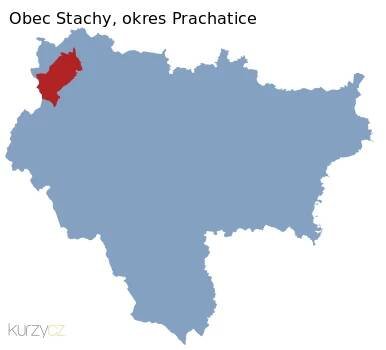 Stachy v okrese Prachatice