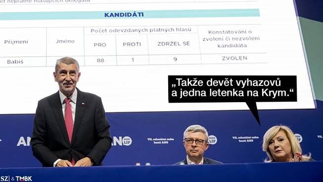 TMBK: Hnutí ANO má „nové“ vedení. To musí rychle zatočit s nevěrnými členy