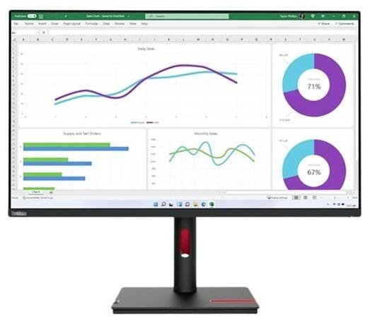 Lenovo ThinkVision T32p-30 LED monitor 80 cm (31.5 palec) 3840 x 2160 Pixel 16:9 4 ms IPS LED