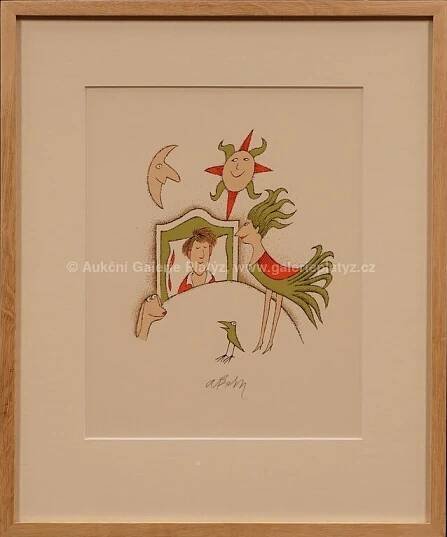 Adolf Born - Sen - Aukční Galerie Platýz