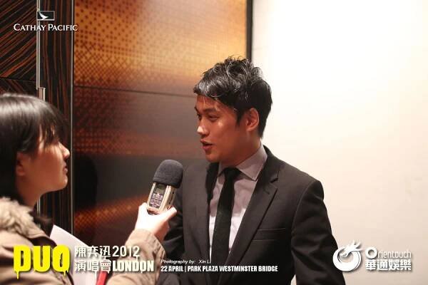 DUO Eason Chan 2012 London | Orientouch-e