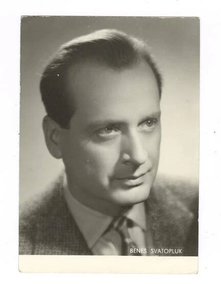 herec Beneš Svatopluk - Pohlednice