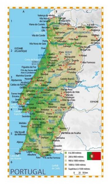 Maps of Portugal | Collection of maps of Portugal | Europe | Mapsland | Maps of the World