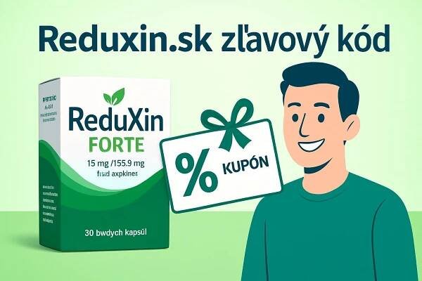 Reduxin.sk zľavový kód: Ako ušetriť na ReduXin Forte - 4Tipy.sk
