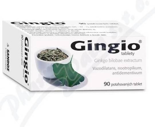 GINGIO POR 40MG TBL FLM 90
