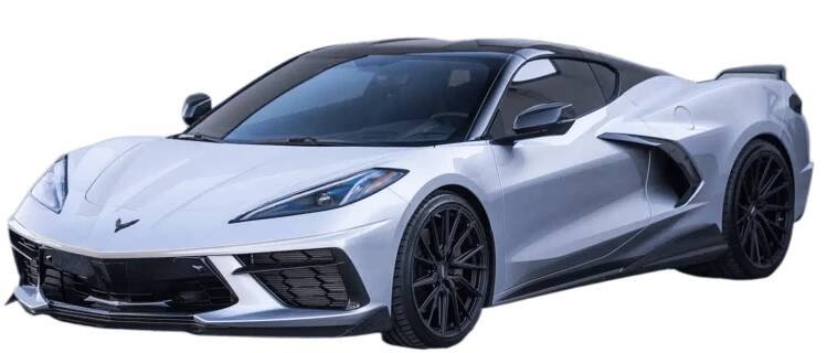 Corvette C8 Silver
