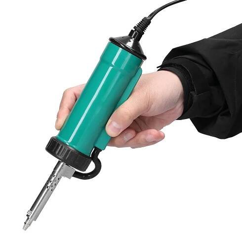Tragbarer elektrischer Zinnabsorber mit 350 W, leistungsstarker elektrischer Zinnsauger mit doppeltem Verwendungszweck