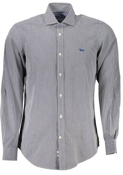 HARMONT & BLAINE MEN'S LONG SLEEVE SHIRT BLUE Harmont  & Blaine