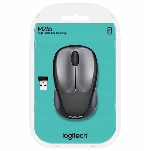 Bezdrátová myš Logitech optická M235 černá