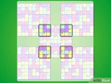 Step 4 U tohoto druhu Sudoku jsou 4 případy, kdy tabulky 3x3 políčka patří ke dvěma různým blokům po 9 políčcích.