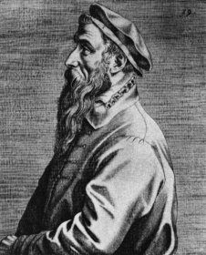 Dominicus Lampsonius Portrait of Pieter Bruegel the Elder 
