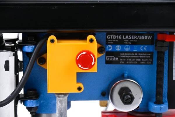Elektrická stolní vrtačka GÜDE 55205 GTB 16/550 