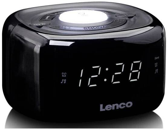 Lenco CR-12BK CR-12 radiobudík, černá