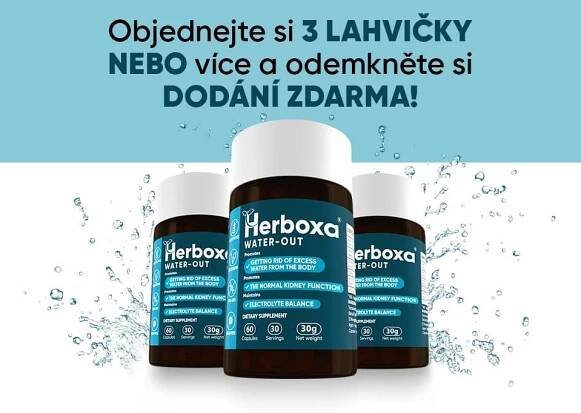 Herboxa® Water-Out | Přírodní diuretikum a doplněk pro zdraví močových cest