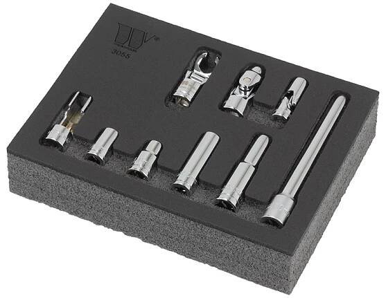 Master Socket Set; 10mm 9-Piece Set