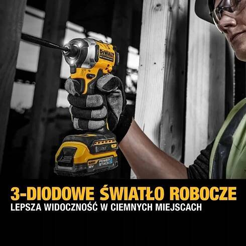 Příklepový šroubovák 18V 208 Nm 1x1,7 Ah POWERSTACK DCF850E1T DeWALT Maximální průměr šroubů M16