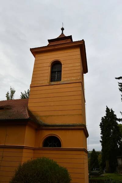 Prackovice nad Labem | Detail hřbitova | Databáze historických hřbitovů