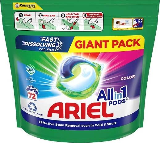 Ariel All in 1 Color kapsle na praní