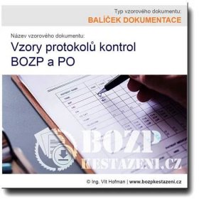 Vzory protokolů kontrol BOZP a PO