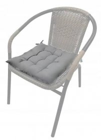 Podsedák na židli KONI 40x40 cm - světle šedý