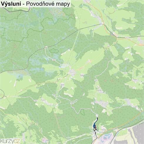 Výsluní - mapy | Kurzy.cz