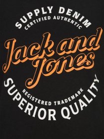 Jack & Jones Plus Mikina 'MIKK' – černá