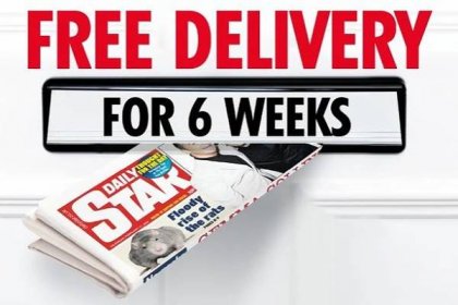 Get The Daily Star delivered free to your door for six weeks