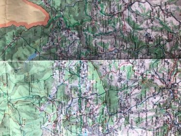 Mapa Jizerské hory - Staré mapy a veduty