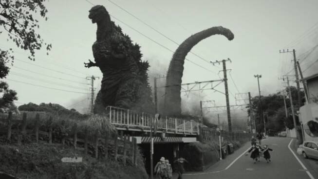 Shin Godzilla Takes Fans Back in Time With Black and White Limited Re-Release