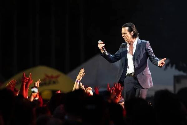 Nick Cave &The Bad Seeds na festivalu Metronome Prague 2022 | foto: René Volfík,  iROZHLAS.cz