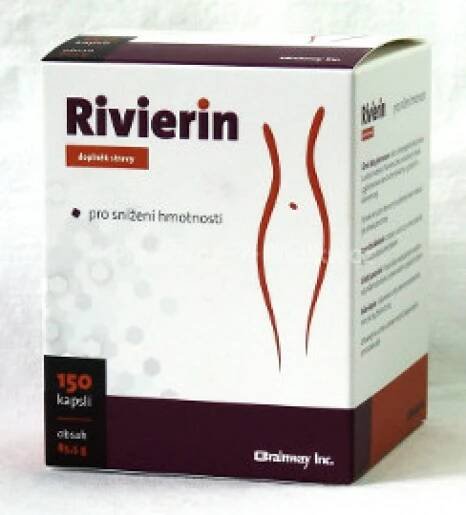 Brainway Rivierin 150 kapslí