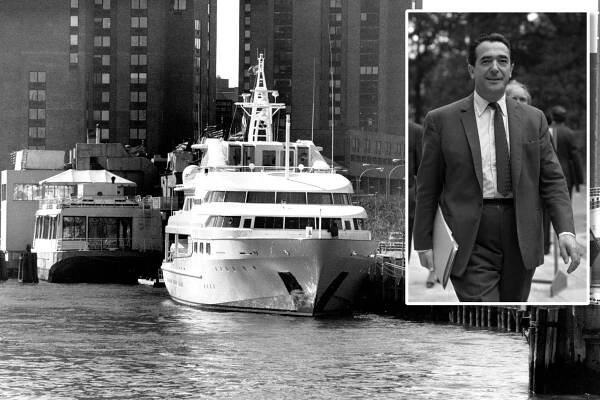 Robert Maxwell died aboard his yacht named after his daughter, Ghislaine.