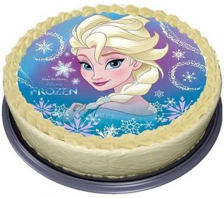 Jedlý papír Elsa - Frozen - Ledové království (2)