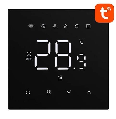 Termostat Smart termostat AVATTO WT410-16A-B WiFi Tuya