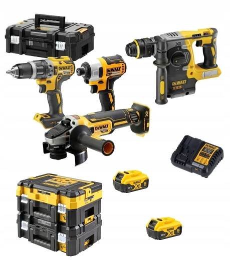 DEWALT SADA BRUSEK ŠROUBOVÁK DCD796 DCG405 DCH273 DCF887
