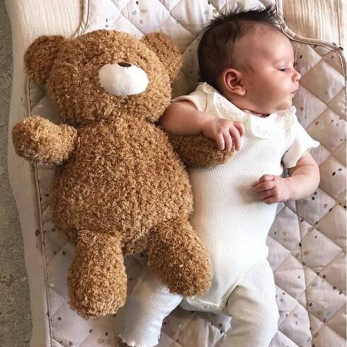 Petú Petú Raad Teddy Bear - Teddy Brown
