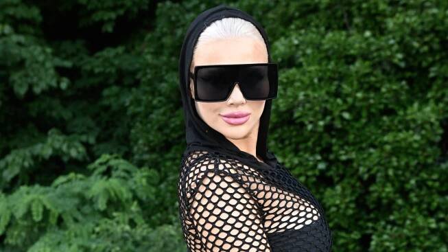 Gabriella Jiráčková na festivalu v Karlových Varech vynesla nejodvážnější model