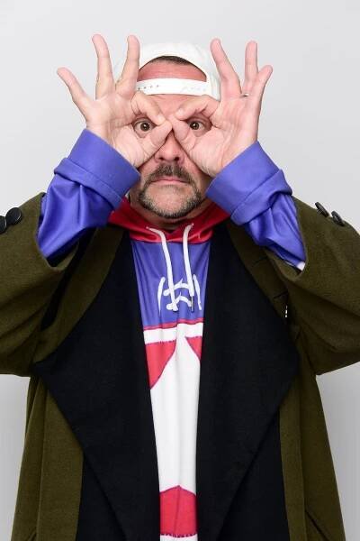 Kevin Smith at an event for Clerks III (2022)
