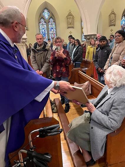 Apostolic Blessing for Gertie | Parish of St Osmund