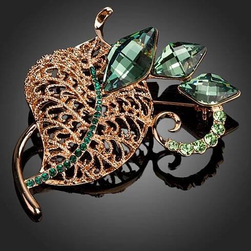 Brož Swarovski Elements