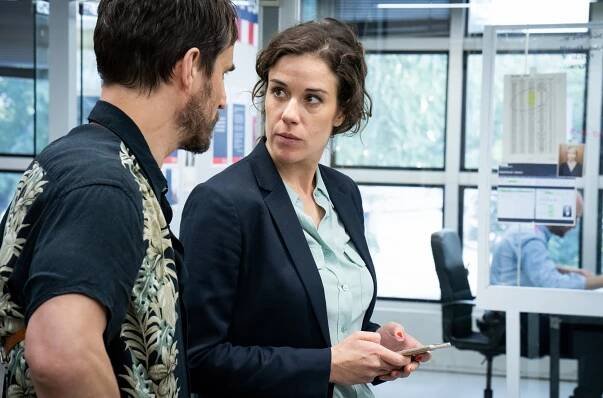 Der Barcelona-Krimi - Blutiger Beton - Z filmu - Clemens Schick, Anne Schäfer