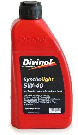 Divinol DI-49520/1 - Syntholight 5W-40 -1L