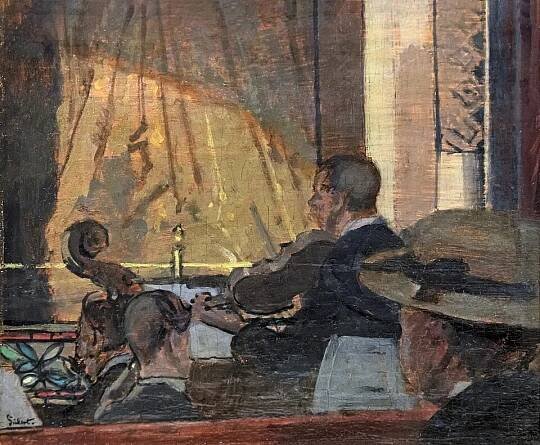   The Pit at the Old Bedford 1889 - Walter Sickert