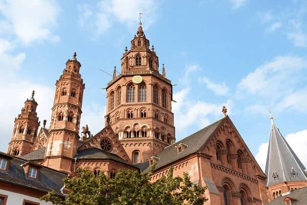 Mainzer Dom, Mohuč, Německo
