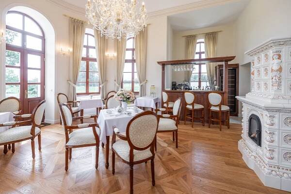 Posezení v ubytování Zámeček - Chateau Lány - Depandance Stroodel