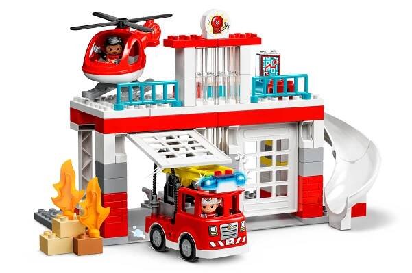 LEGO® DUPLO® 10970 Hasičská stanice a vrtulník