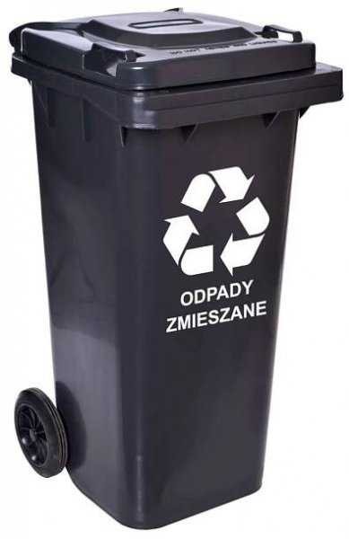 Sada popelnic 4 kusy  - 120 l